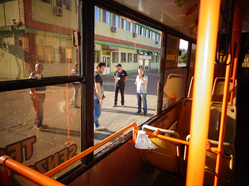 vandalizare autobuze