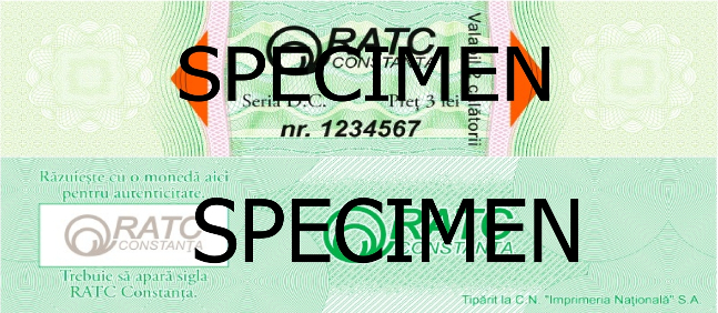 Noul bilet RATC