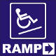 ramp for disabled persons
